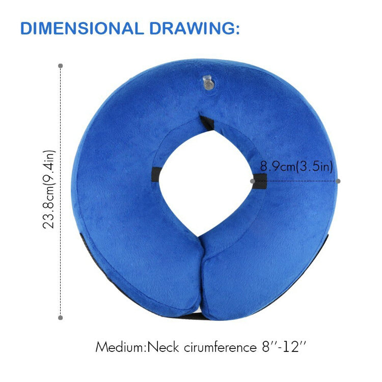 Inflatable Pet Grooming Protective Collar