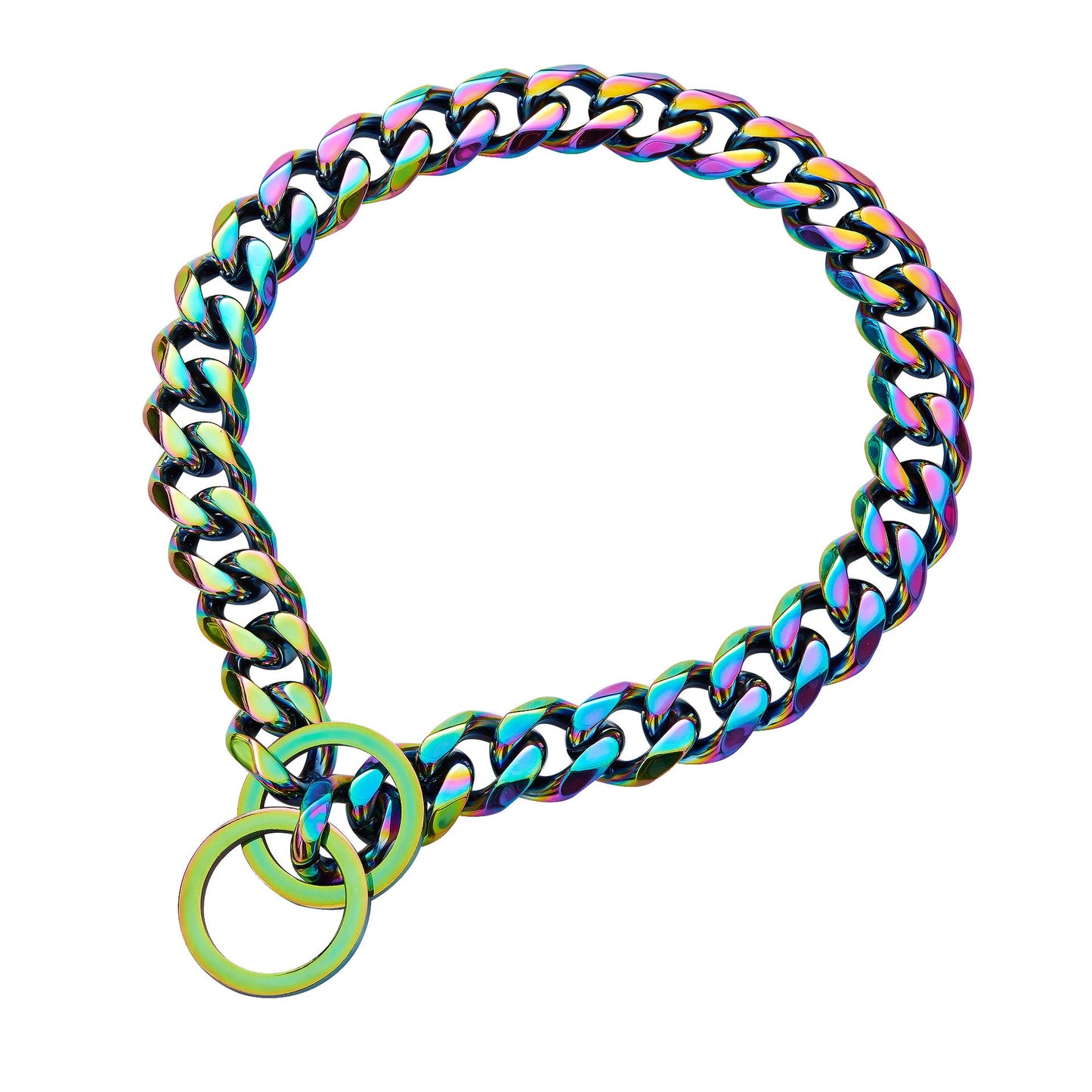 Stylish Dog Chain with Color Plating