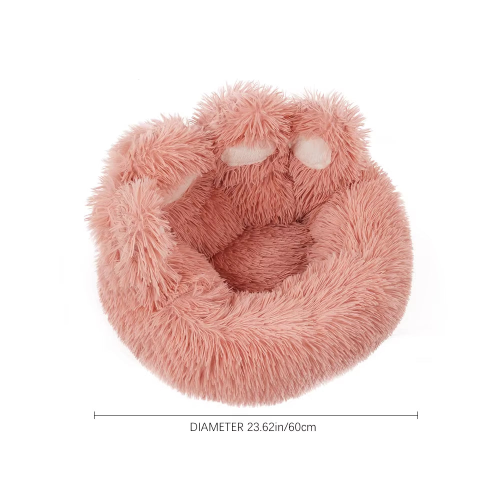 Soft Plush Pet Bed Warm Washable Bed for Pets with Thickened PP Cotton