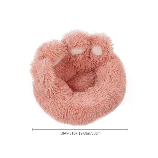 Soft Plush Pet Bed Warm Washable Bed for Pets with Thickened PP Cotton