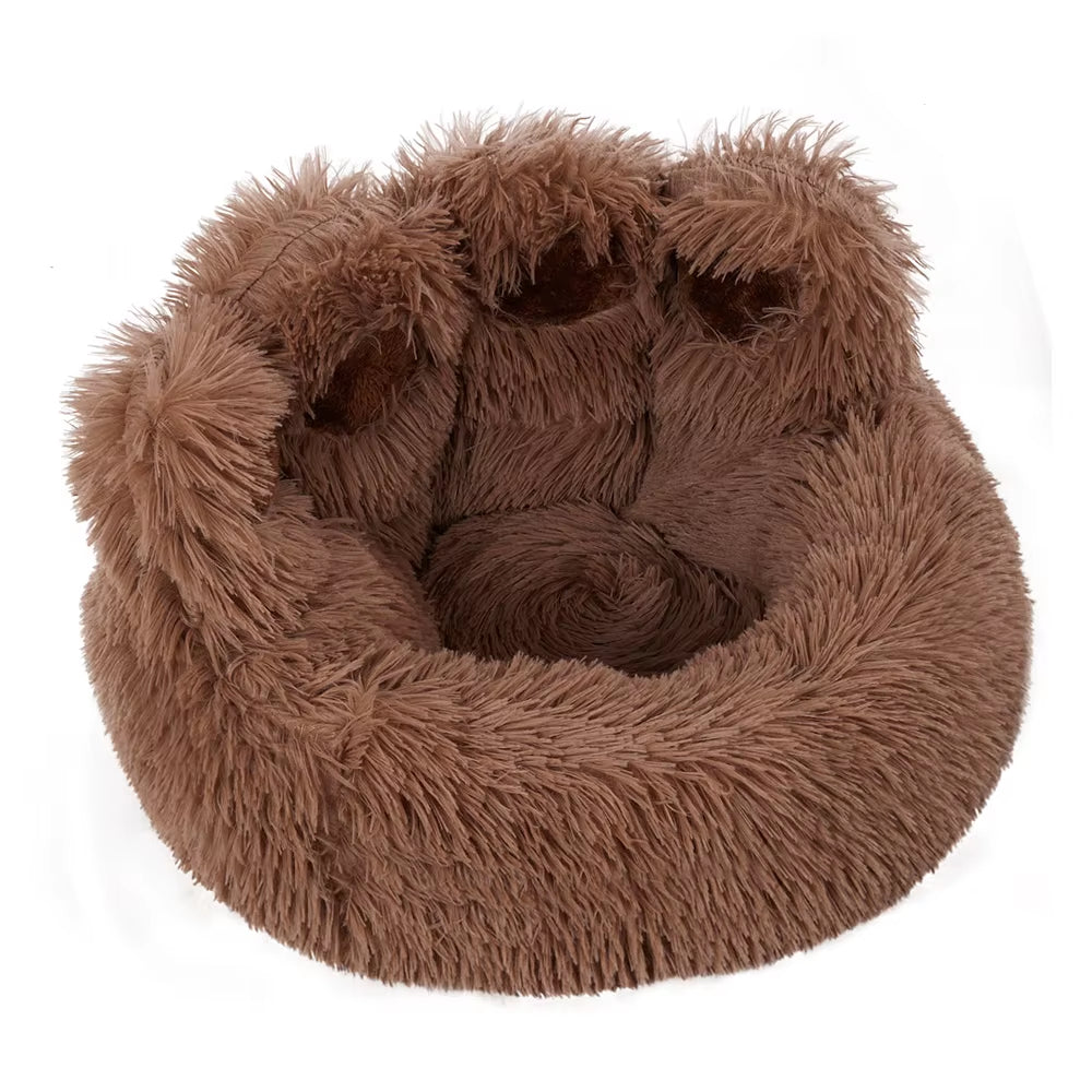 Soft Plush Pet Bed Warm Washable Bed for Pets with Thickened PP Cotton