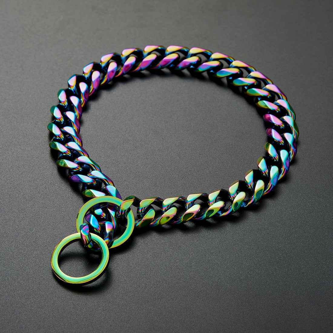 Stylish Dog Chain with Color Plating