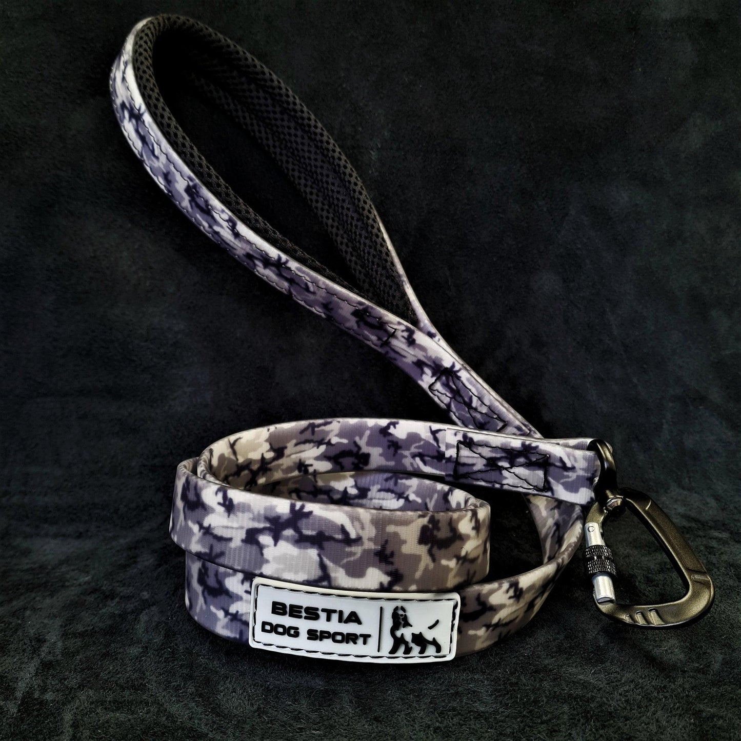 Tactical Leash Grey Camo