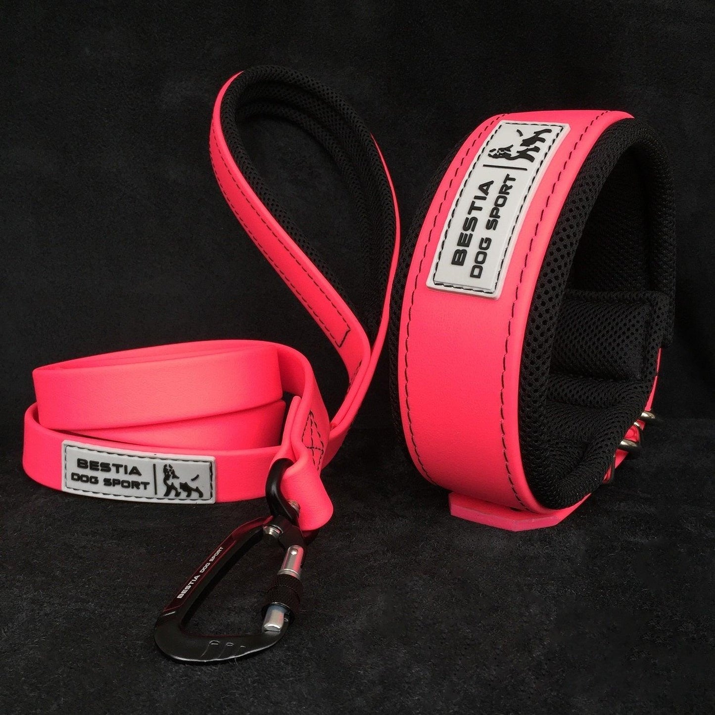 TACTICAL LEASH NEON PINK
